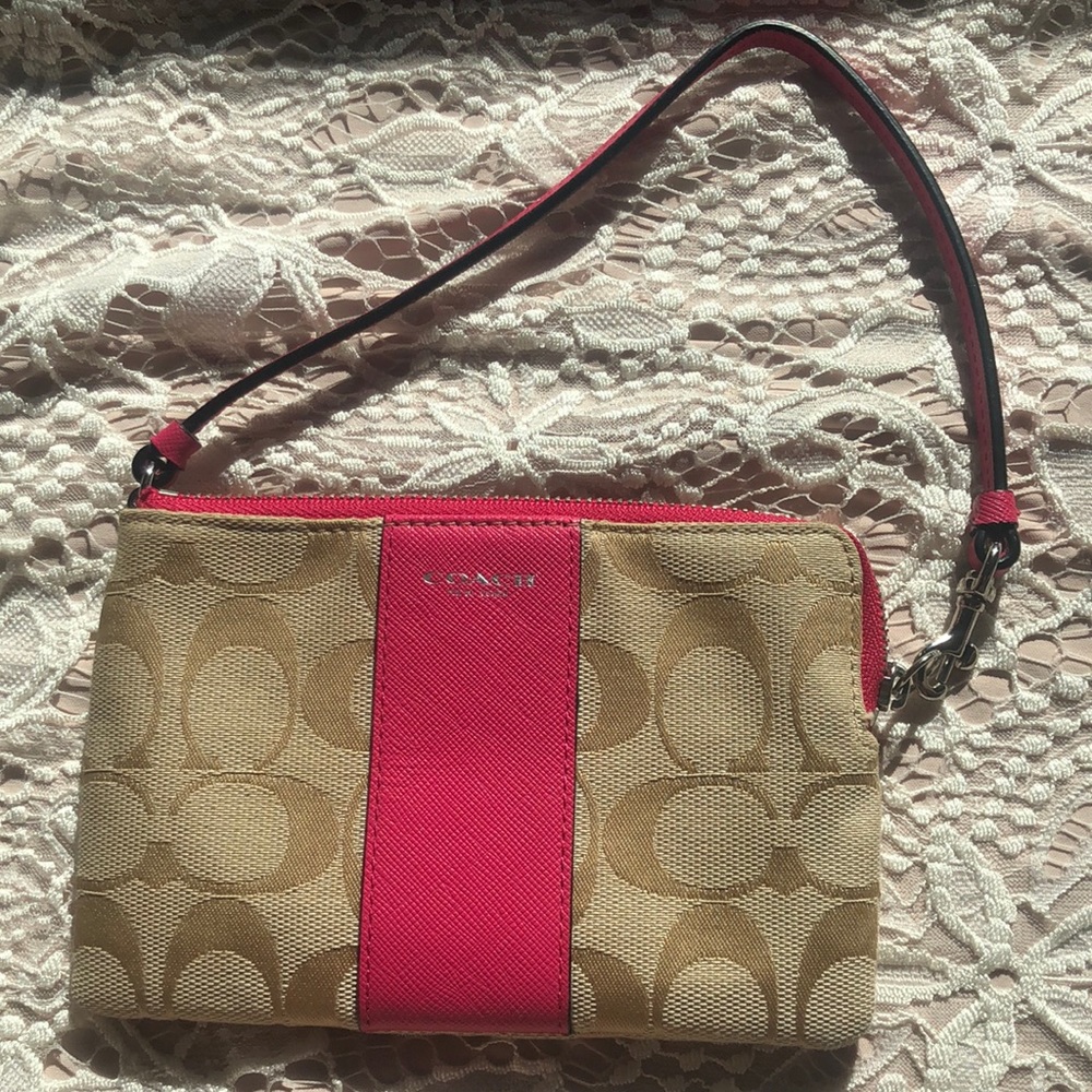 Coach wristlet
